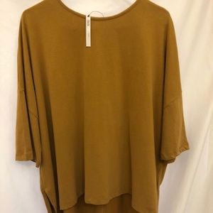 Asos Women's Mustard T-Shirt